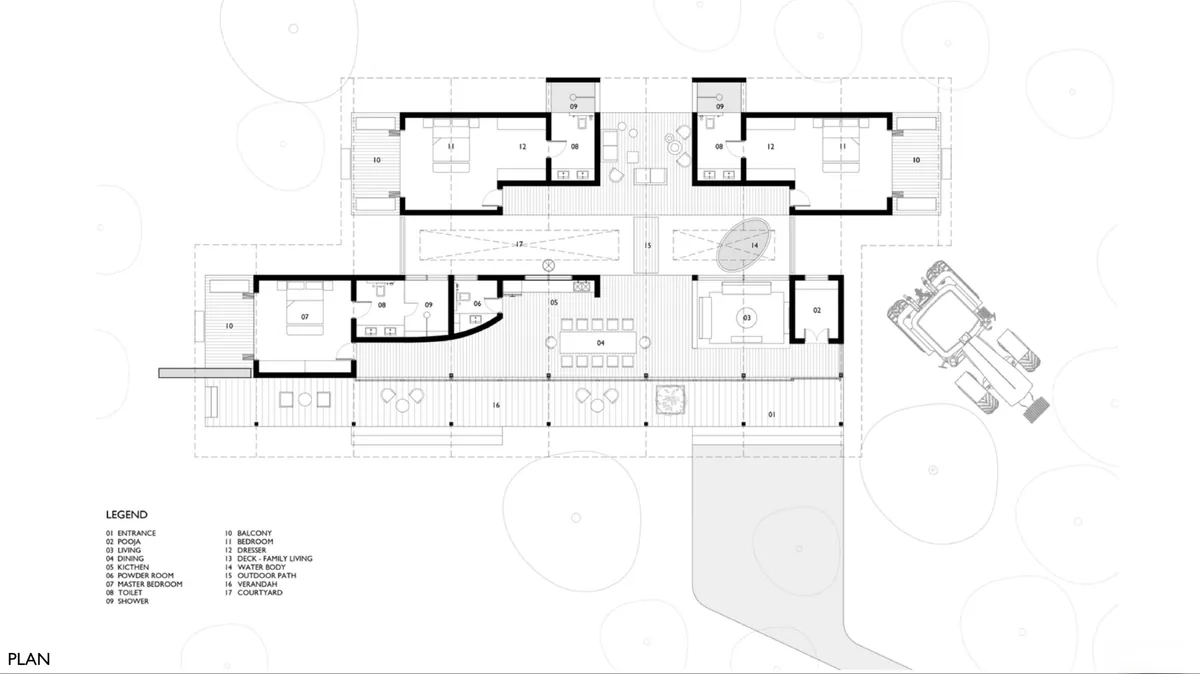 The Linear Threshold — floor plan